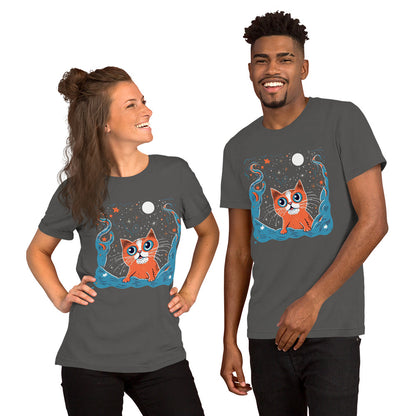 Cat In Space #1 Unisex t-shirt