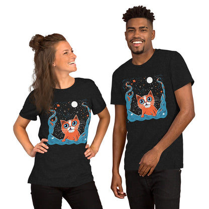 Cat In Space #1 Unisex t-shirt