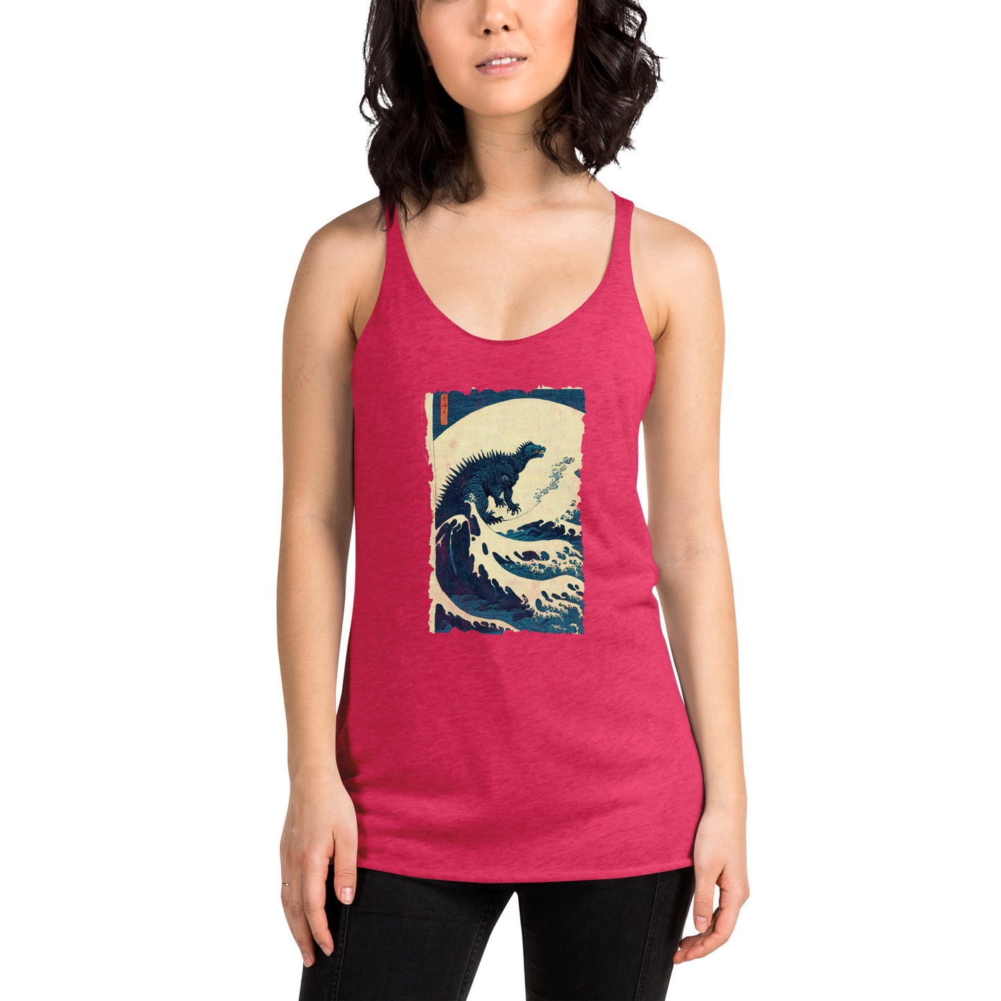 Godzilla Women's Racerback Tank